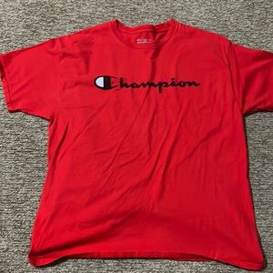 Authentic Athletic Wear. Champion Red. Size XL